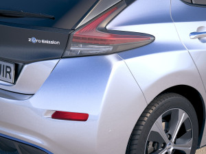 Nissan Leaf 2018 Model 3D