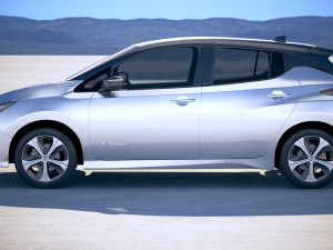 Nissan Leaf 2018 Model 3D