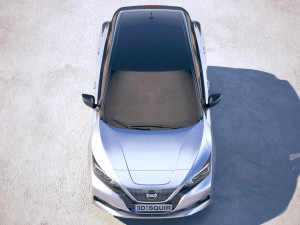 Nissan Leaf 2018 Model 3D