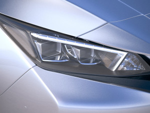 Nissan Leaf 2018 Model 3D