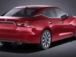 Nissan Maxima 2017 vray 3D Model