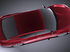 Nissan Maxima 2017 vray 3D Model