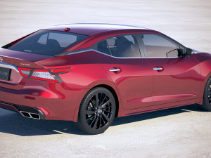 Nissan Maxima 2019 Modèle 3D