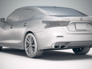 Nissan Maxima 2019 Modèle 3D