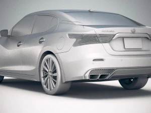 Nissan Maxima 2019 3D Model