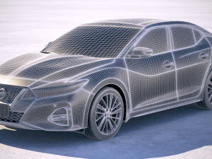 Nissan Maxima 2019 3D Model