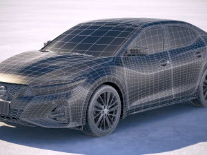 Nissan Maxima 2019 3D Model
