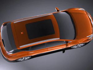 Nissan Murano 2017 vray 3D Model