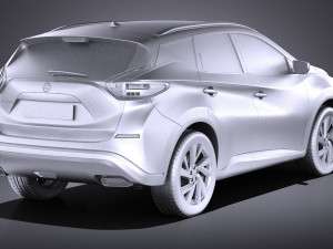 Nissan Murano 2017 vray 3D Модель