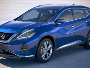 Nissan Murano 2019 3D Model