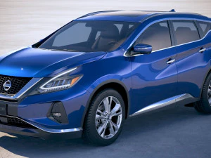 日産ムラーノ 2019 3Dモデル