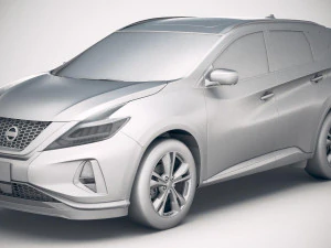 Nissan Murano 2019 3D Model