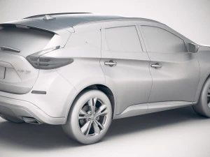Nissan Murano 2019 3D Model