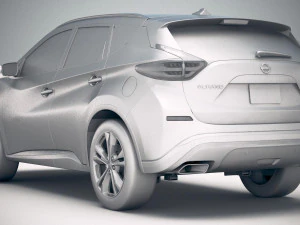Nissan Murano 2019 3D Model