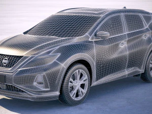 Nissan Murano 2019 3D Model