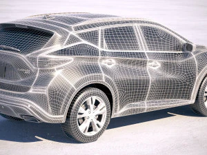 Nissan Murano 2019 3D Model