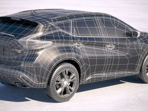 Nissan Murano 2019 3D Model