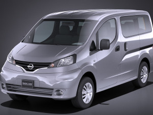 Nissan NV200 2010-2018 Modello 3D