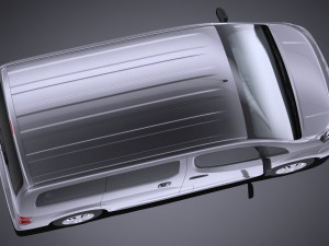 Nissan NV200 2010-2018 3D Модель