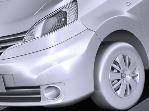 Nissan NV200 2010-2018 3D Модель