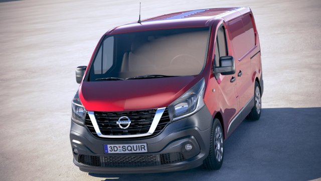 nissan nv300 cargo 2018 3D Model in Van and Minivan 3DExport