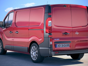 Nissan NV300 Cargo 2018 Modelo 3D
