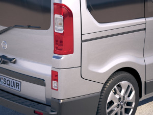 Nissan NV300 Passenger 2018 Modelo 3D