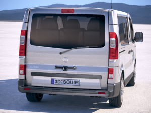 Nissan NV300 Passenger 2018 Modelo 3D