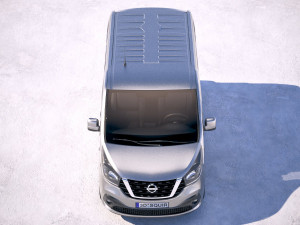 Nissan NV300 Passenger 2018 Modelo 3D