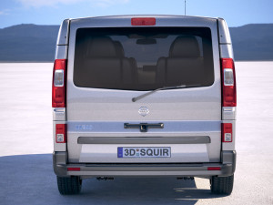Nissan NV300 Passenger 2018 Modelo 3D