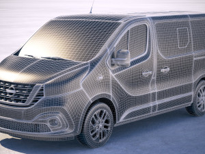 Nissan NV300 Passenger 2018 Modelo 3D