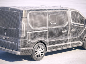 Nissan NV300 Passenger 2018 Modelo 3D