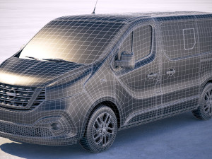Nissan NV300 Passenger 2018 Modelo 3D