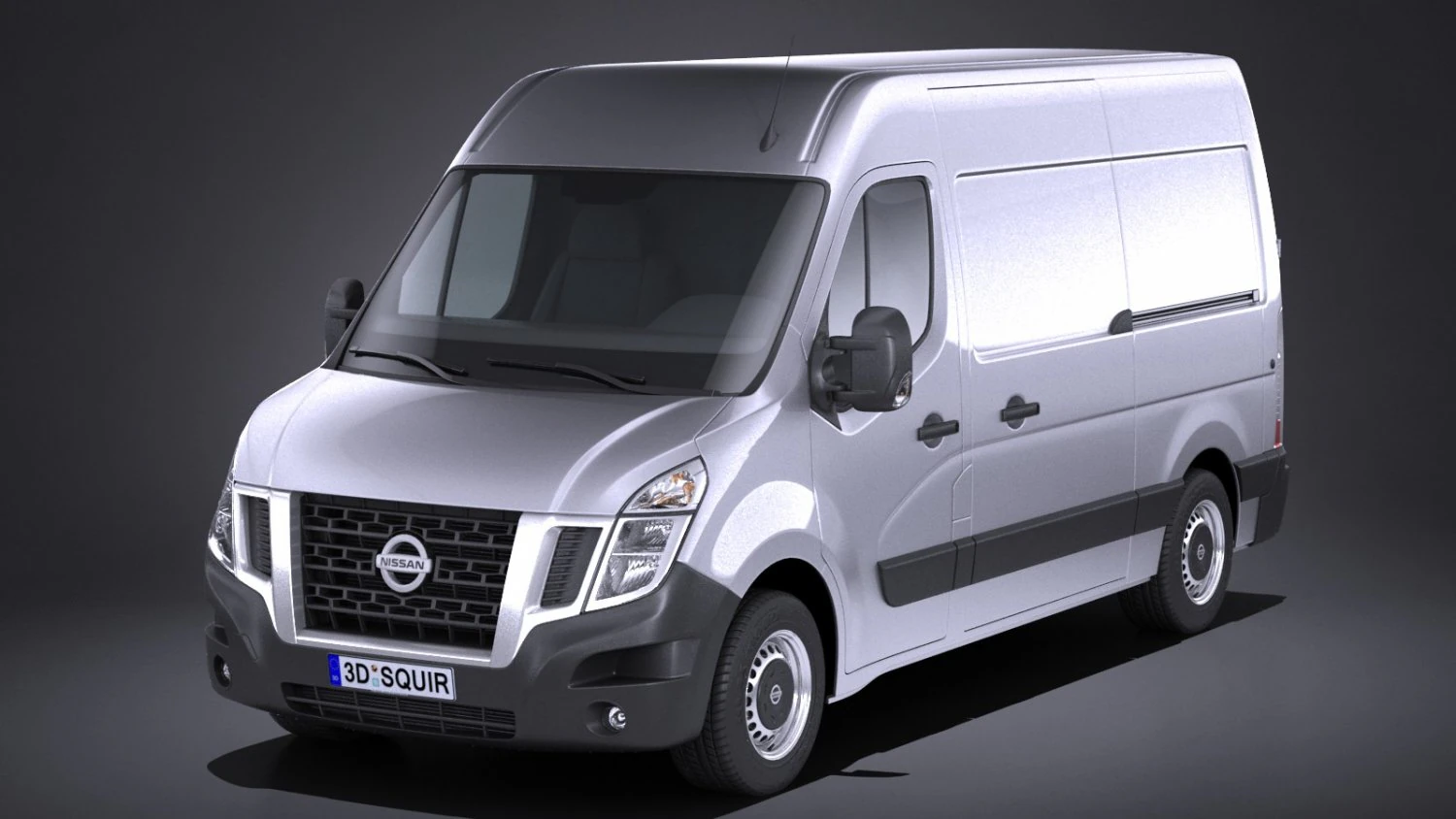 Nissan NV400 2018 3D Model .c4d .max .obj .3ds .fbx .stl .blend 
