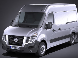 Nissan NV400 2018 3Dモデル