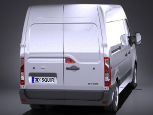 Nissan NV400 2018 3D Модель