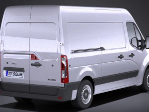 Nissan NV400 2018 3D Model