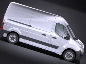 Nissan NV400 2018 3D Модель