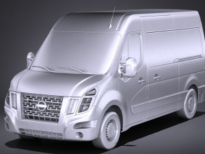 Nissan NV400 2018 3D Модель