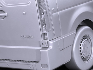 Nissan NV400 2018 3D Модель