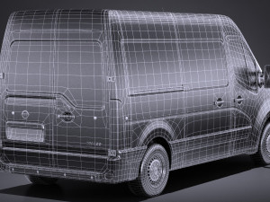 Nissan NV400 2018 3D Модель