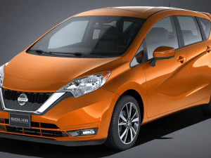 Nissan Versa Catatan 2017 Model 3D