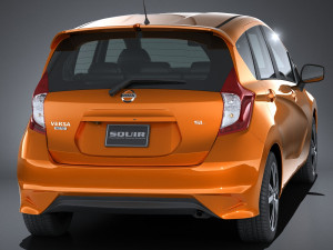 Nissan Versa Note 2017 Modelo 3D