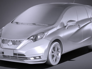 Nissan Versa Note 2017 Modelo 3D