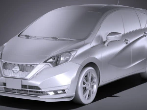 Nissan Versa Note 2017 3D Model