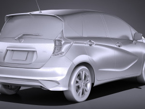 Nissan Versa Note 2017 Modelo 3D