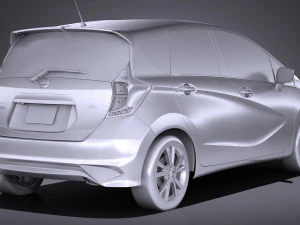Nissan Versa Note 2017 3D Model