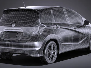 Nissan Versa Note 2017 3D Model