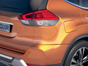 Nissan X-trail Crossover 2018 3D Model