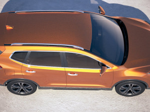 Nissan X-trail Crossover 2018 3D Modell